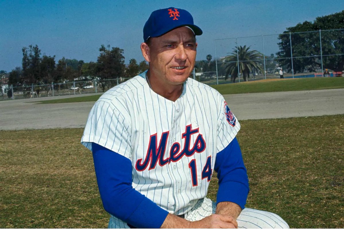50 years ago today, a woman lost her husband, four kids lost their dad, and the @Mets lost their greatest manager. So happy that #GilHodges will finally be entered into the @baseballhall this summer. Rest in everlasting peace, Uncle Gil. 💙🧡