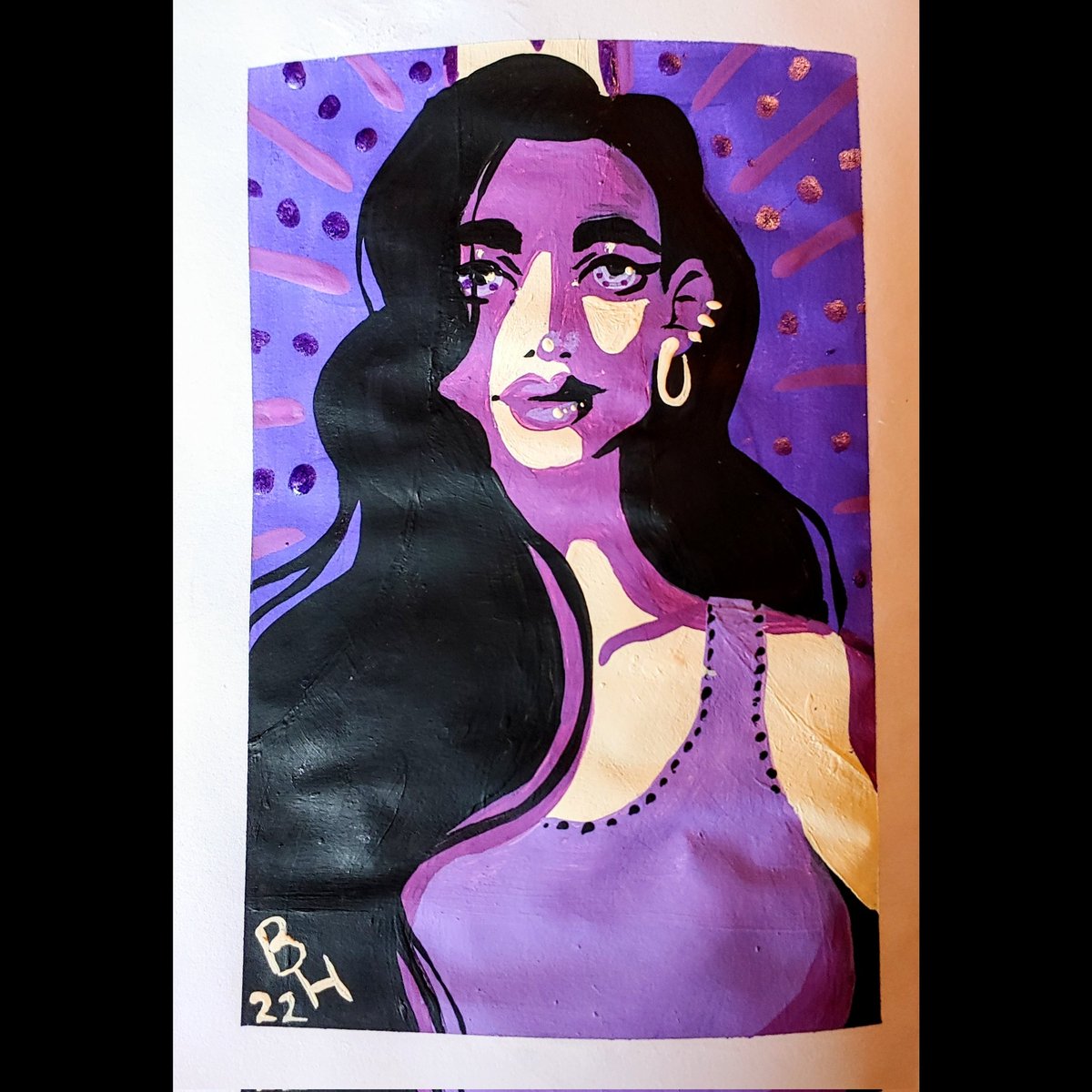 Inkwelldiary's tweet photo. #AcrylicApril day 1 #acrylicpainting #art https://t.co/TrCMbHtucW
