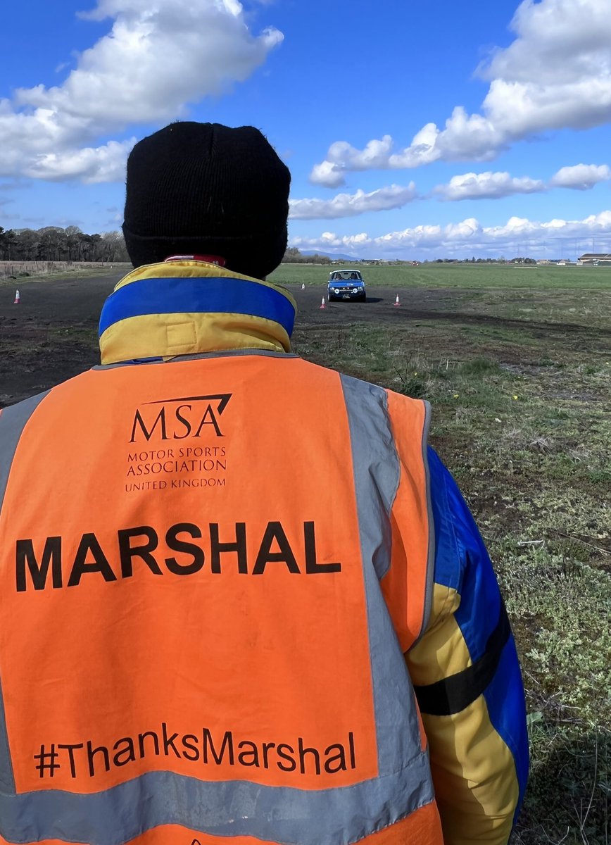 Dry and dusty conditions for competitors and marshals on the White Heather Targa.