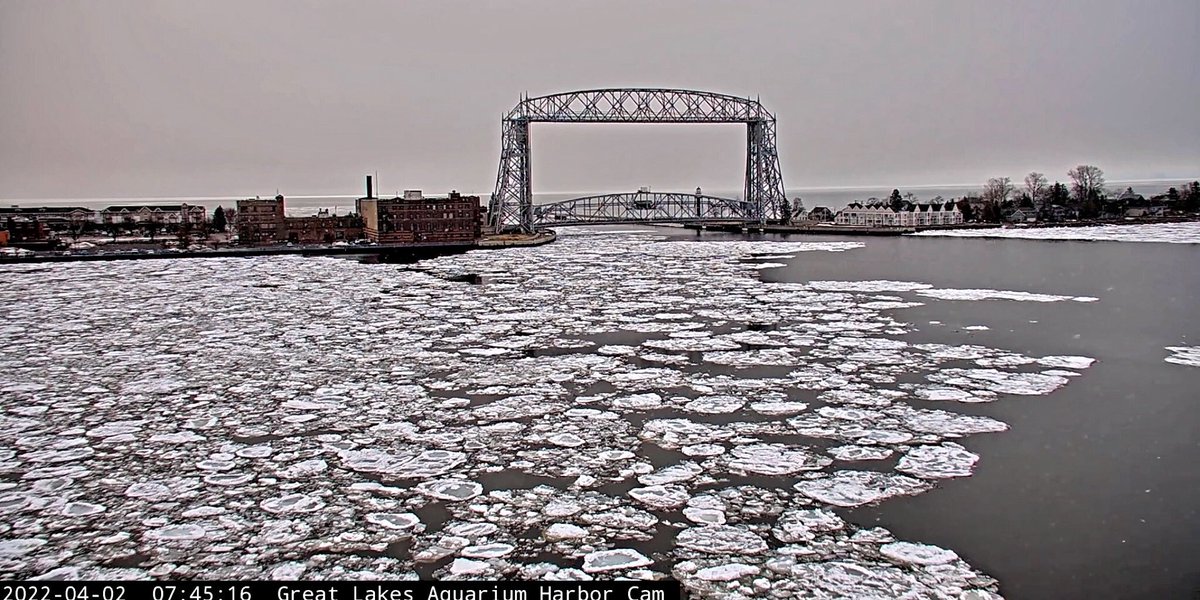 RT @mark_tarello: AWESOME! Ice pancakes seen this morning from Duluth, Minnesota. #Duluth #MNwx https://t.co/z5FiXBDETB