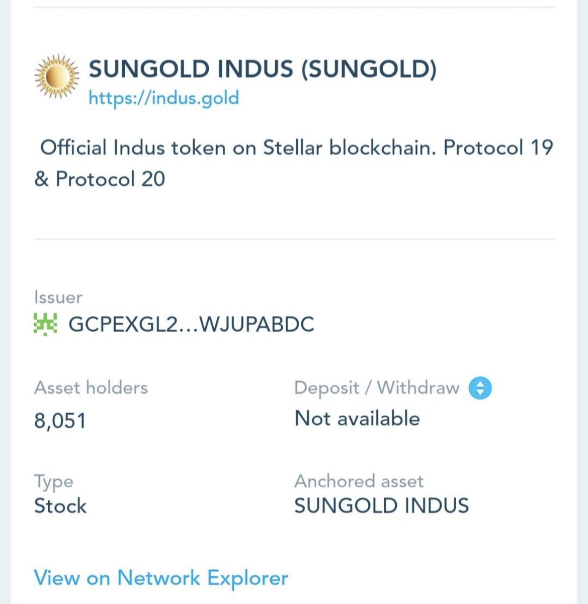 XRP_DigiGold's tweet photo. ☀️ Sun Gold ☀️

🟢If you’ve got #LOBSTR account check out #SunGold 

Swap #XLM to buy #SunGold 
🟢900B supply only 330B left 
🟢 #GoldMine 
🟢Supply going fast
🟢RE-rate coming soon 
Releasing bottom end supply to #Stellar holders like an IPO/ICO before going live.
🇧🇷🇸🇰🇮🇳🇨🇳🇿🇦 https://t.co/2XrkG9EDB9