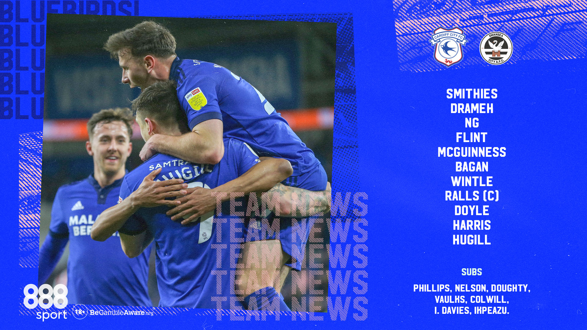 Cardiff City FC on X: 🔢 This is how the #Bluebirds line-up for