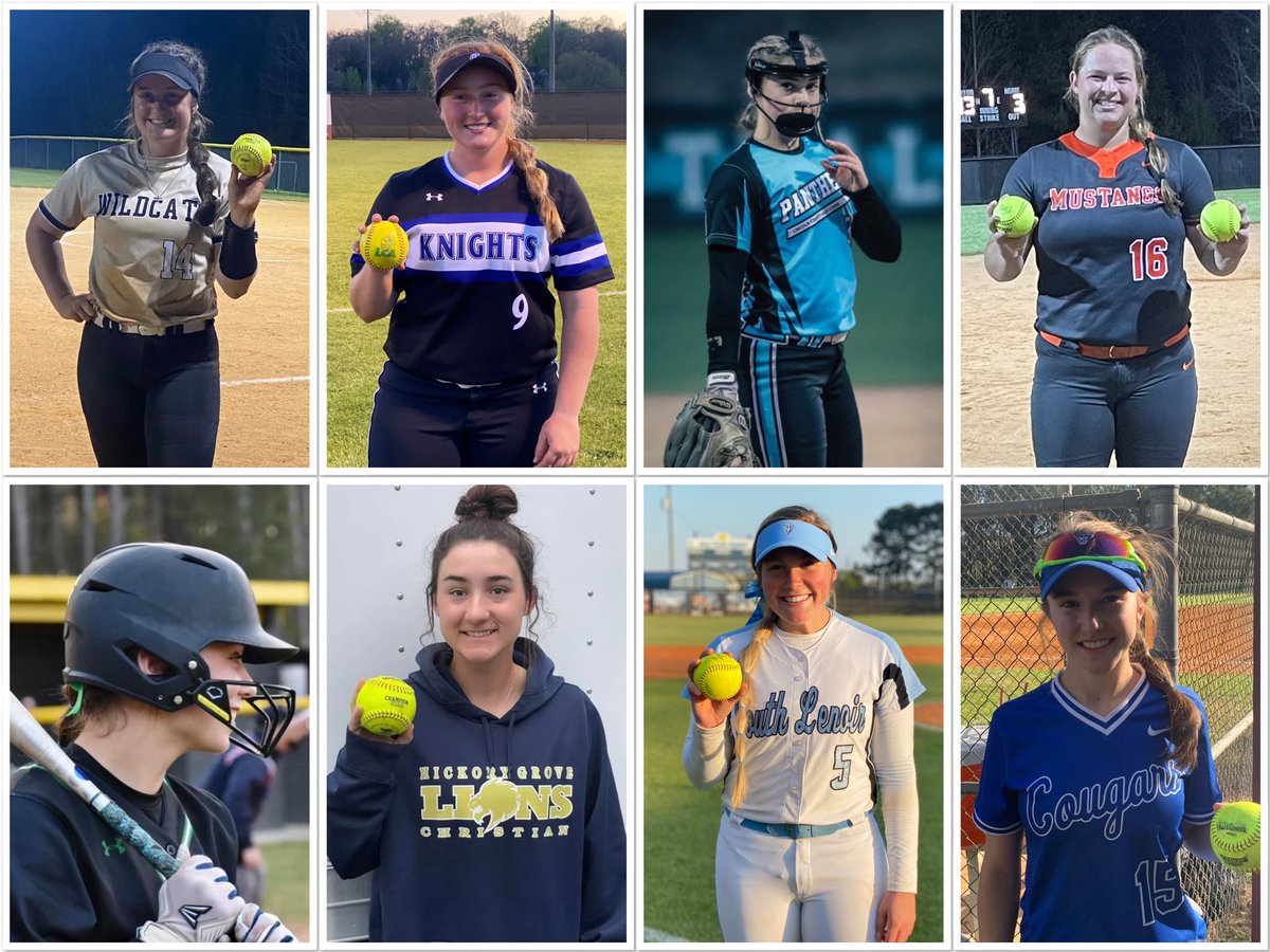 TeamNCHinde's tweet photo. This week’s HS B💣MB Squad:
@megan_towery14 (2023)
@anna_hinde (2025)
@ryleighhh32_ (2024)
@betsy_eatmon x 2
@UNCGSoftball commit
@CharlotteSB commits:
@RitchieTeagan
@kaylinbryte
@mgbeyer_2023
@owsoftball2
This group added 9 more 💣 this week! #60andcounting https://t.co/uGxKGRDbVR