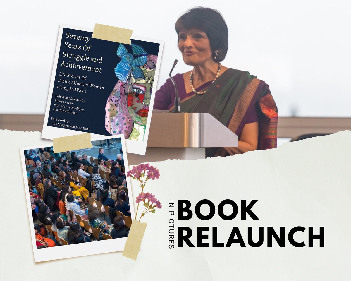 EMWWAA_'s tweet photo. Our riveting book: Seventy Years of Struggle and Achievement: Life stories of ethnic minority women in Wales was relaunched on March 30 2022, at Senedd, Cardiff. Take a peek into our BOOK LAUNCH here!
#inpictures #booklaunch #emwwaa #womenempowerment https://t.co/wW9sw4Vwlv
