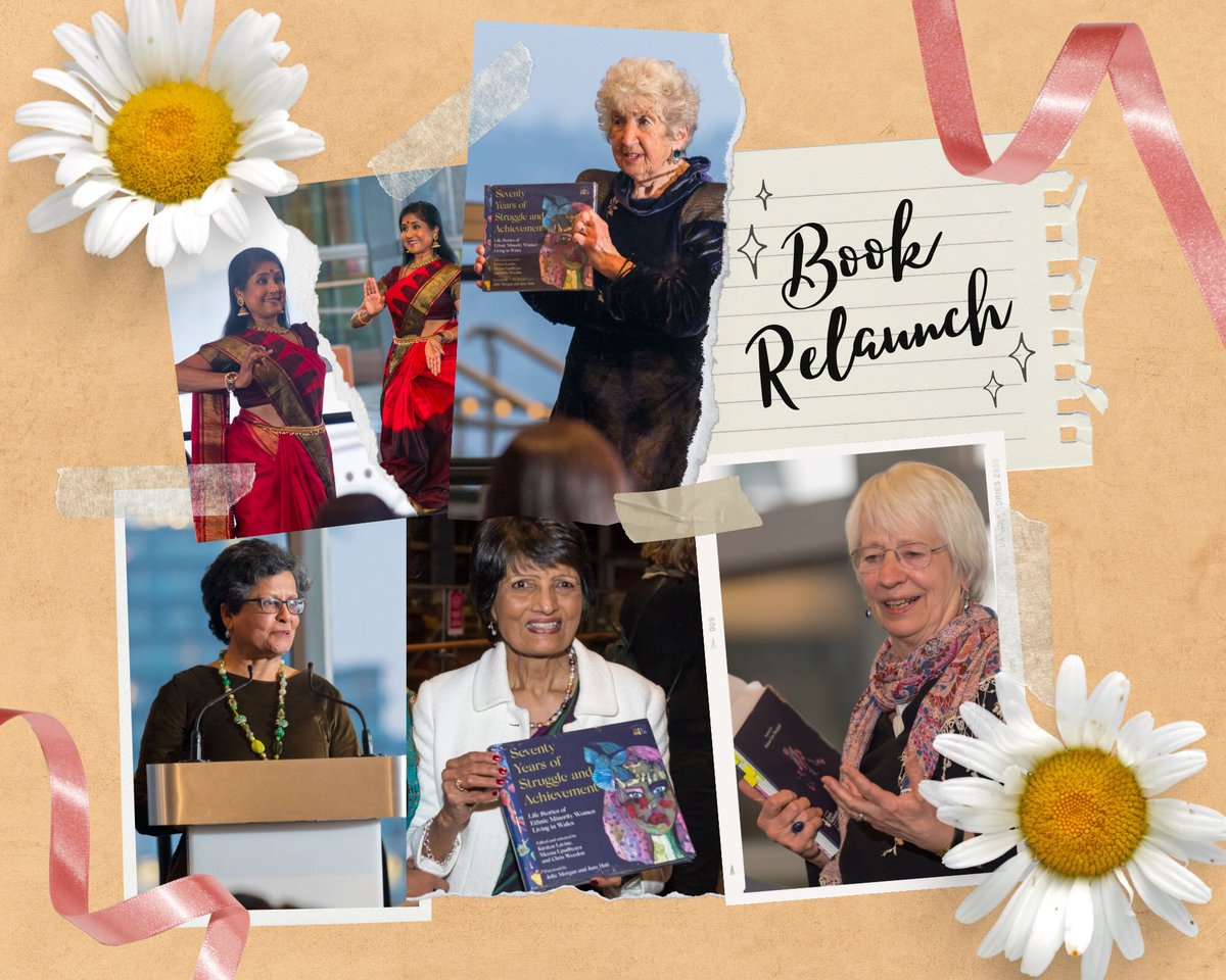 EMWWAA_'s tweet photo. Our riveting book: Seventy Years of Struggle and Achievement: Life stories of ethnic minority women in Wales was relaunched on March 30 2022, at Senedd, Cardiff. Take a peek into our BOOK LAUNCH here!
#inpictures #booklaunch #emwwaa #womenempowerment https://t.co/wW9sw4Vwlv