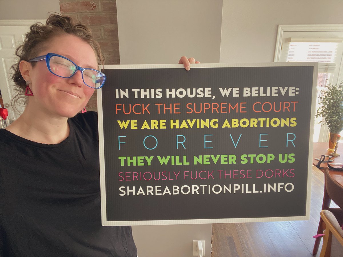 KelseyDotOrg's tweet image. happy saturday ❤️‍🔥 @ShoutYrAbortion