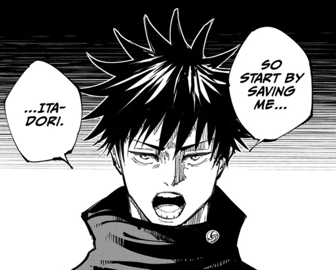 Like the thing about Gojo's situation Getou's death pushed him into keep going and trying to change the world Getou could never be happy in
Yuuji's death will crush Megumi, execution or not https://t.co/vLWPgxqi6a 