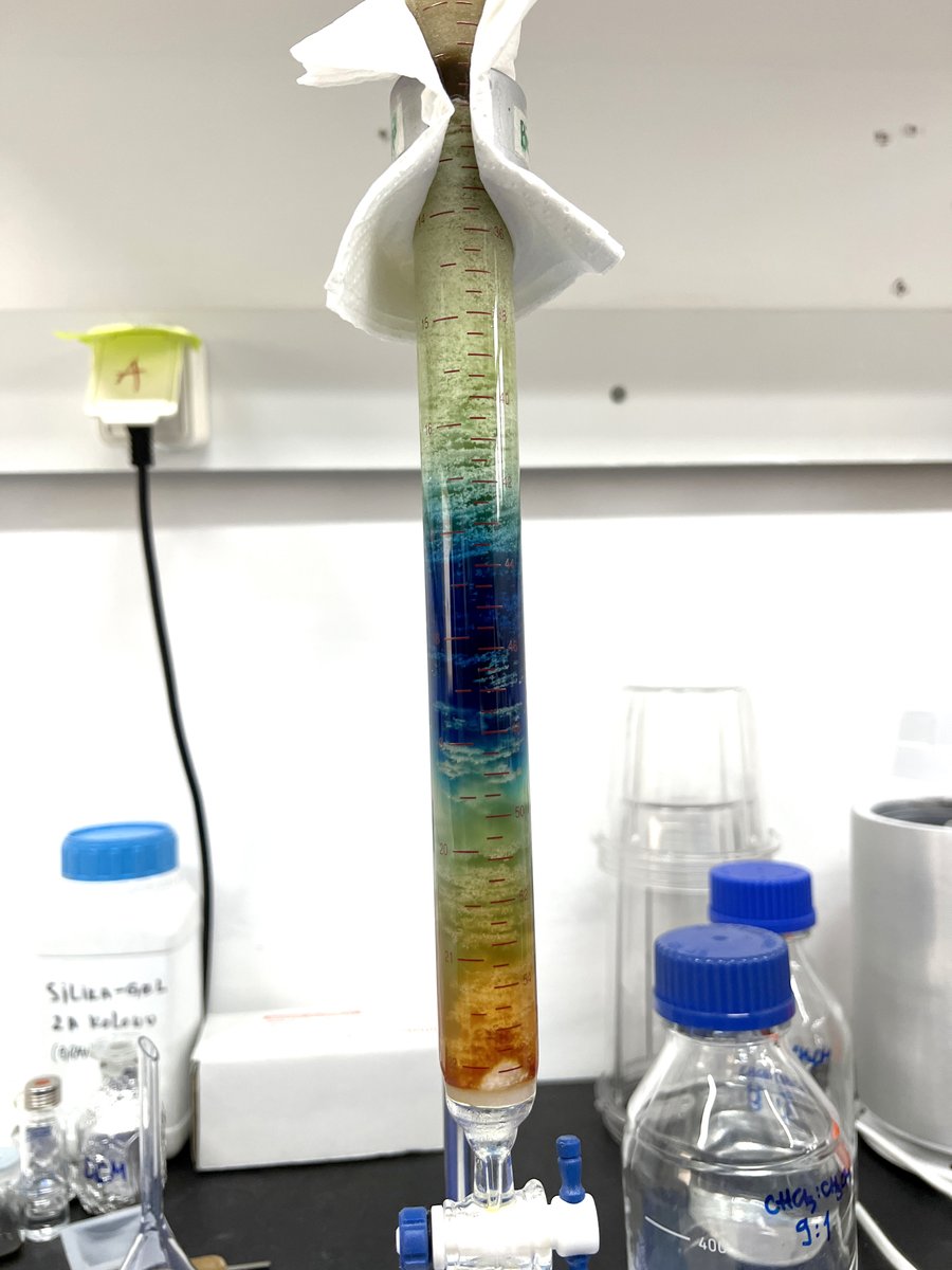 bioeco_2022's tweet photo. Experiments in progress!
Production of pyocyanin from organic waste and the purification of biopigment. 
#IDEAS @fondzanauku_rs 
#BioECOLogics #pyocyanin #ecobiotechnology #microbiology #greenscience #greenindustry #recycling #fermentation #wastemanagement #biotherapeutics https://t.co/XmTiBIZfQp