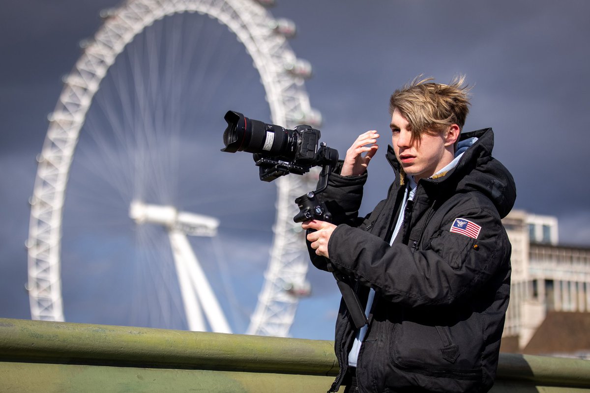 LiamD_H's tweet photo. Great day shooting with @OliverBowring yesterday and wow… what an experience it was to record video AND slow mo at 100fps with the Canon R5 🙈😍📸 https://t.co/b2kbZ5lDpz