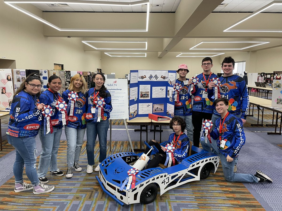 EngineeringMchi's tweet image. Best of Show Engineering Related Chapter Project @McAllenISDCTE @McHiPride @MchiDogWorks