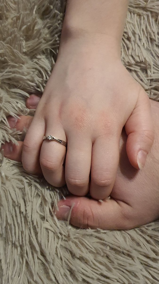 She said yes ❤️🥰