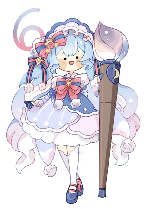 Snow Miku number 6❄️
The design is so pretty ;^; it belongs to @isaky_tm 
#雪ミク2023 #snowmiku2023 