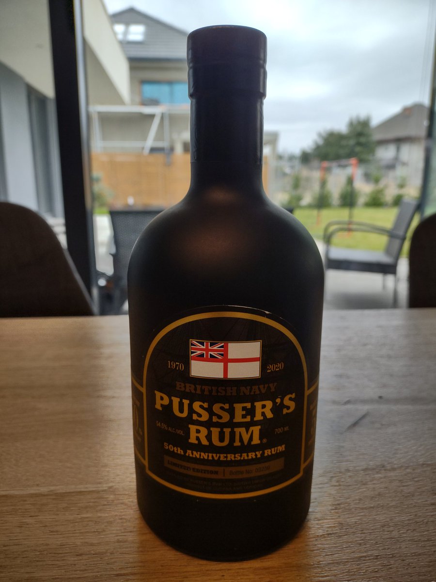 Newest purchase. Gem 💎 <a href="/Pussers/">Pusser's Rum</a> 50th Anniversary