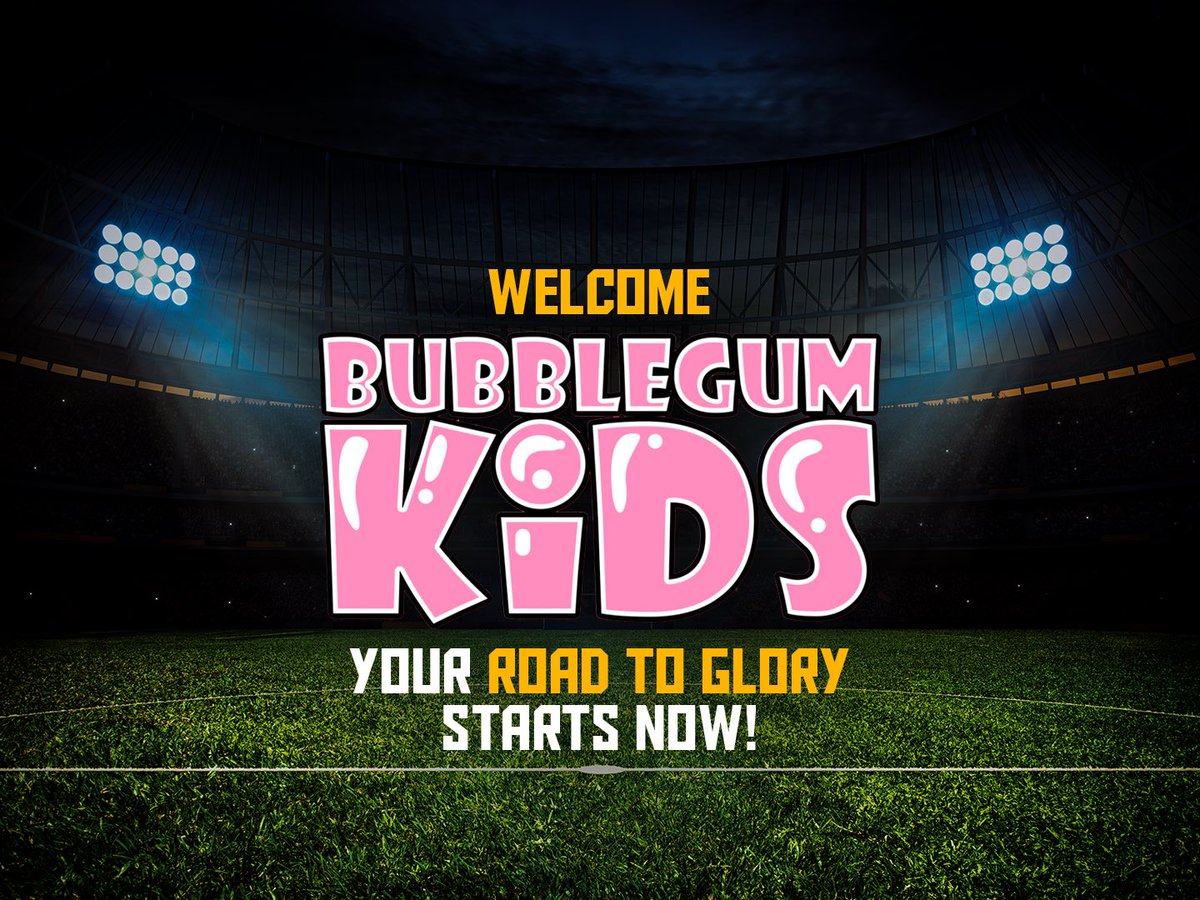 RTGNFT's tweet photo. The @bubblegumkids_ were unstoppable and are the 2nd team to join @RTGNFT. 🏟

#BubblegumKids channel created to start assembling the team.

https://t.co/FJv6ka1qUQ

#BGK #BGKTakeOver https://t.co/0uQD7Et8vJ