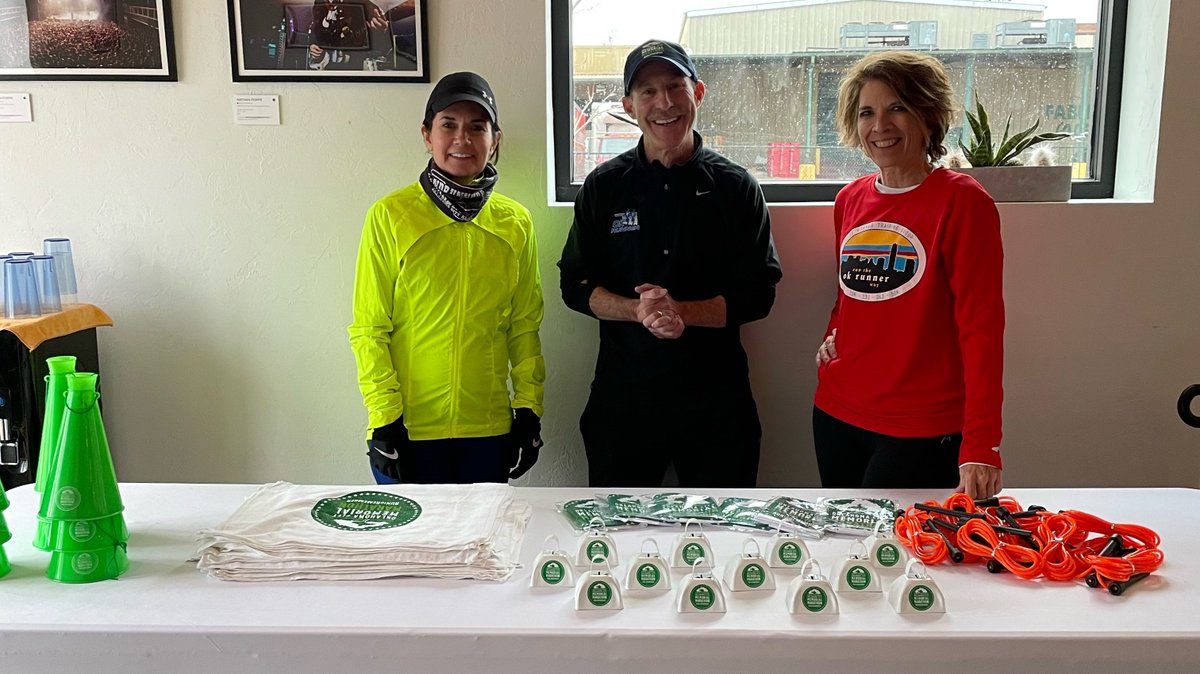 OKCMarathon's tweet photo. What a week! We visited @MyOKRunner, @Red_Coyote AND @BGCOKC to build hype and get runners ready to go for the upcoming #RUNtoREMEMBER. 🏃🏃‍♀️ See y’all in just THREE weeks! https://t.co/W0ZapSMLyR