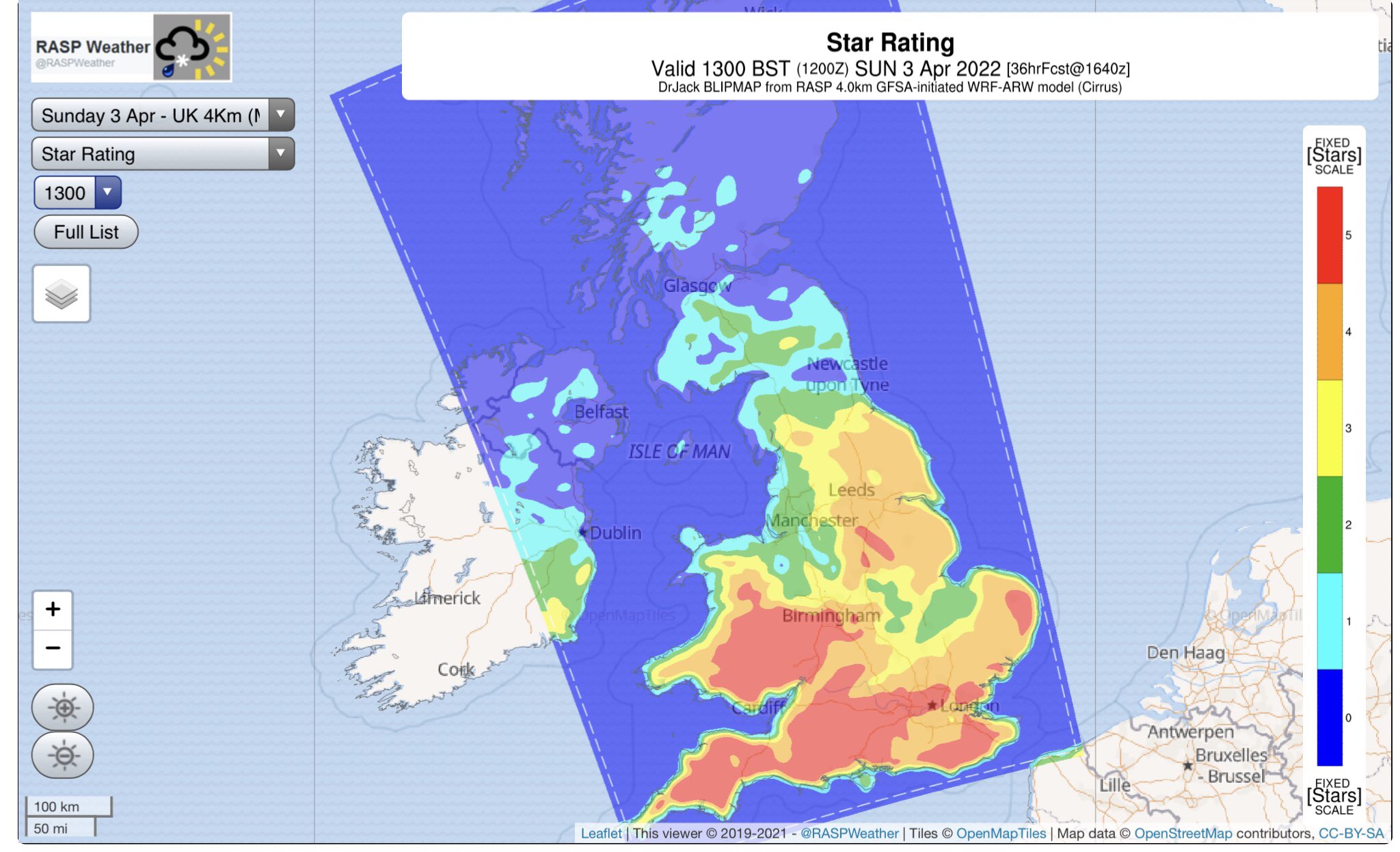 RASP Weather (RASPWeather) / Twitter