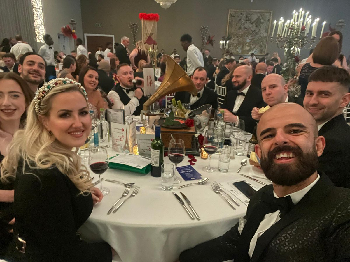 I think we won the award for being the loudest table and drinking the most shots <a href="/TheMHABall/">MHA</a>, pleasure to spend the night with over 500 of Manchester's finest 🥂
