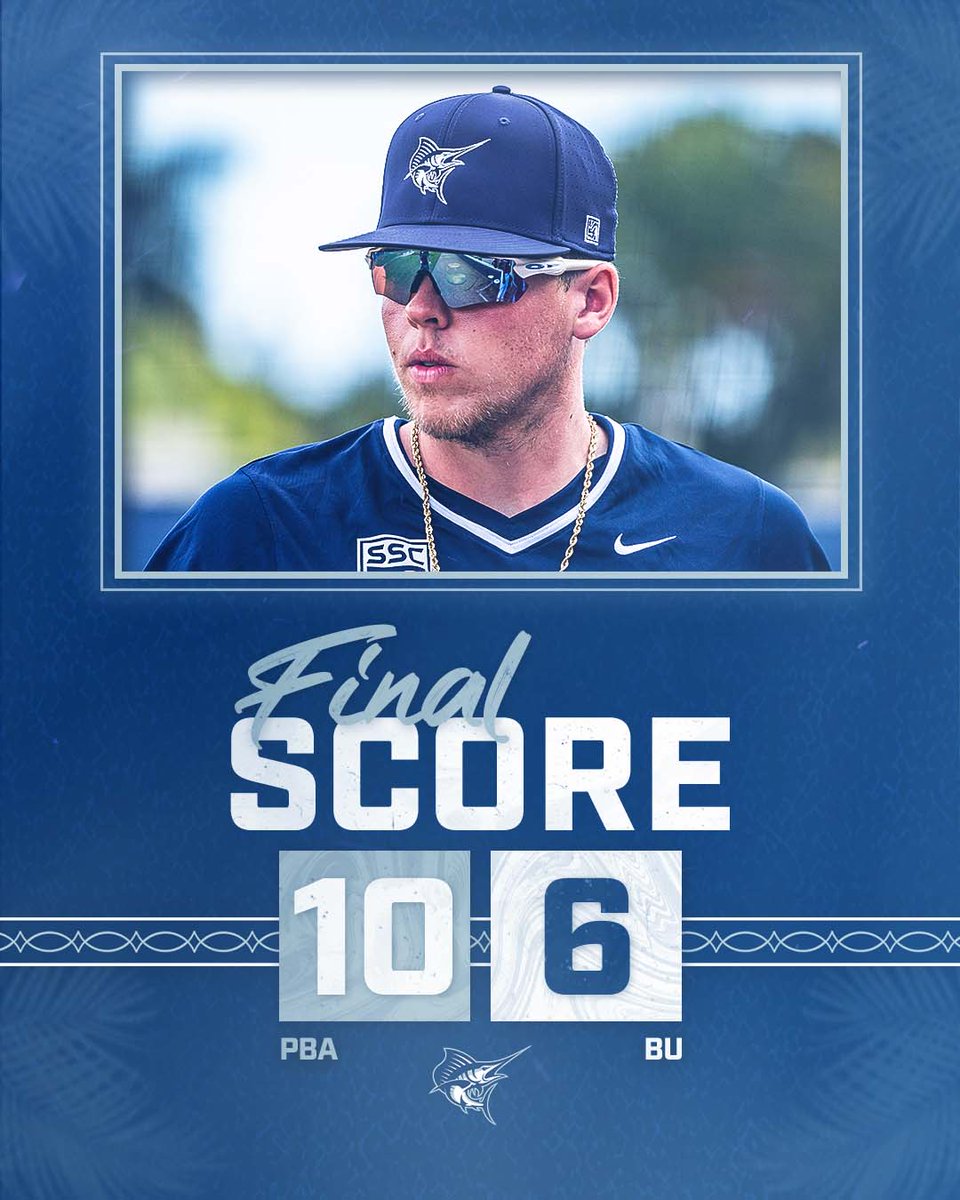 PBA Sailfish (@pbasailfish) on Twitter photo .<a href="/SailfishBB/">PBA Baseball</a> get the much needed win in game one of their doubleheader against Barry
#FEARtheFISH🐟⚾️ .<a href="/SailfishBB/">PBA Baseball</a> get the much needed win in game one of their doubleheader against Barry
#FEARtheFISH🐟⚾️