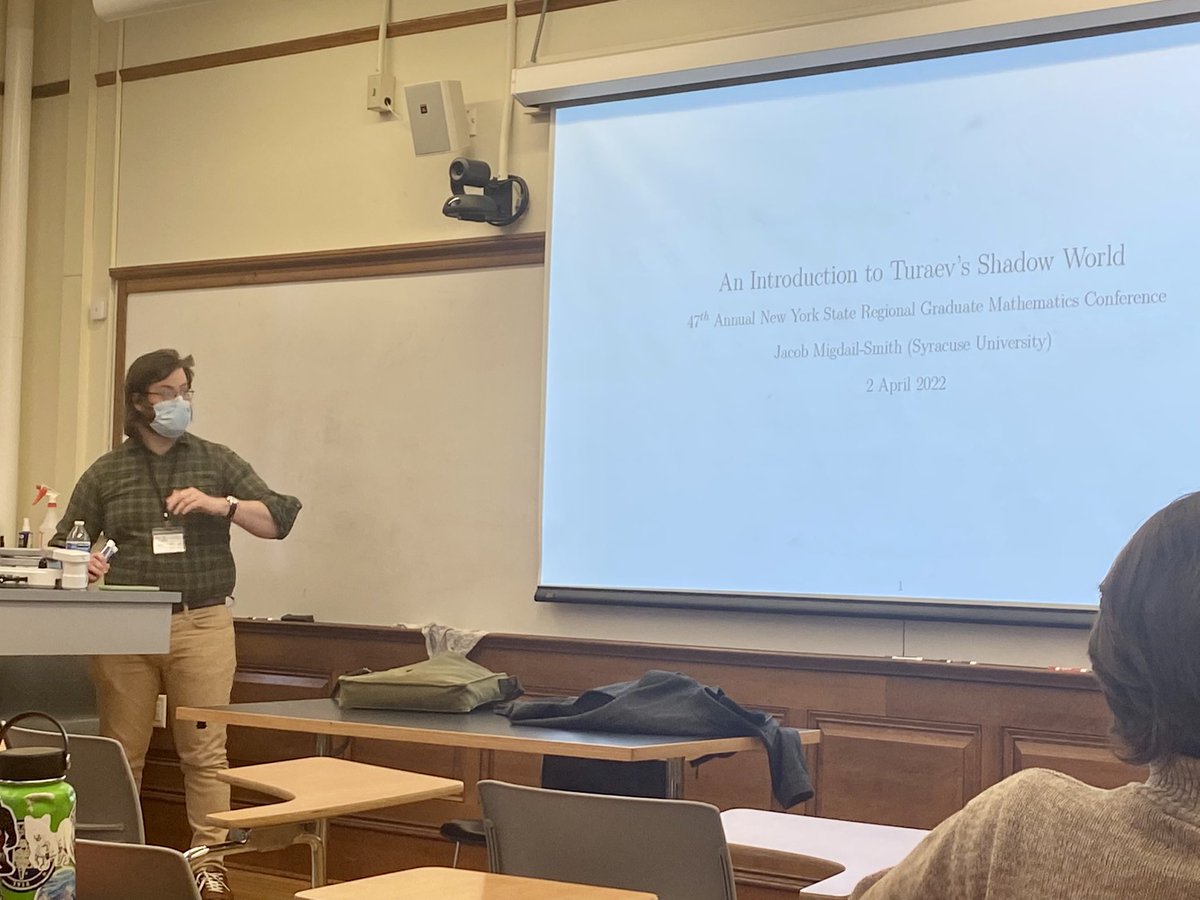 mmcdermo's tweet photo. 47th Annual NY State Regional Mathematics Conference @SUmathematics #SUmgo https://t.co/rRLC05eoOI