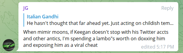 MimirBanHammer's tweet photo. @MariaSiget @MimirBanHammer2 @Cryptocalll @jollygreenmoney @MimirToken I'll provide screenshots of the "jokes" and let everyone else judge whether it's something to be concerned about. https://t.co/iaLOk0iYkl