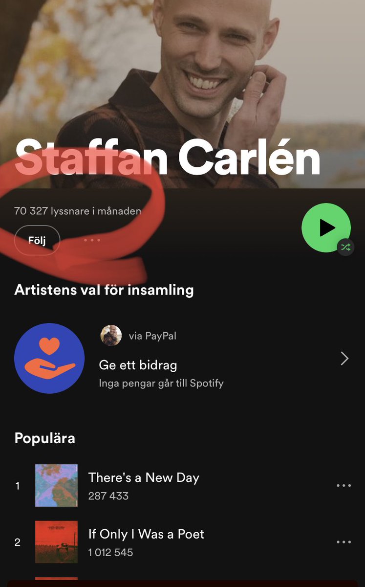 🥳 can’t believe how quickly 60k monthly listeners turned to 70k! #spotify #swedishmusic #indie #indiemusic ⁦<a href="/SpotifySweden/">Spotify Sweden</a>⁩ ⁦<a href="/Spotify/">Spotify</a>⁩ ⁦<a href="/spotifyartists/">Spotify for Artists</a>⁩