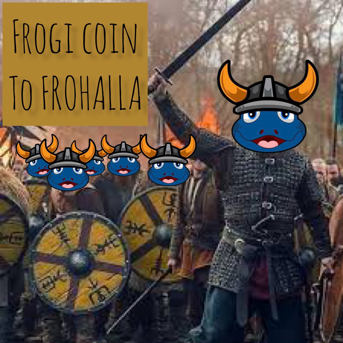 Gringosa_'s tweet photo. @1goonrich We Raid ! We Climb! We Succeed! FROGI TO FROHALLA!!!!! @FrogiCoin https://t.co/BPm5vpZEp9