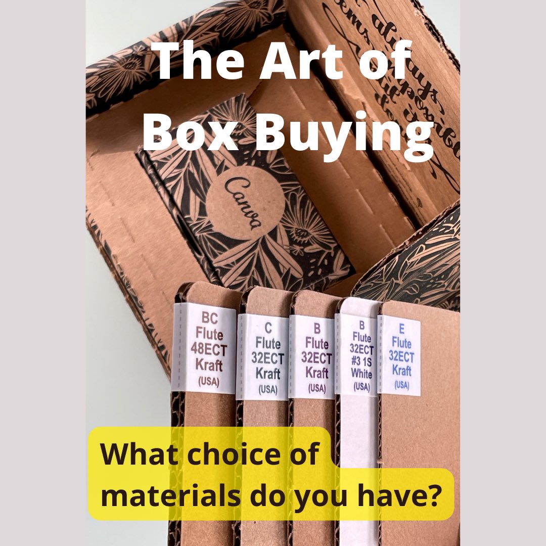 how2bypackaging's tweet photo. Hello friends in #packaging - I’ve been hard at work compiling an awesome reference guide for packaging buyers. In each swatch box there are several popular box making materials, compiled into 3 small box set. Additional photos here https://t.co/5FcqYze4RH https://t.co/2y5lnOZ3u4