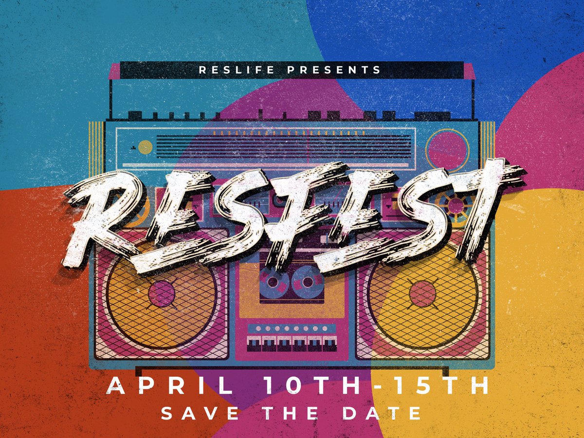 ResLifeAtHoward's tweet image. ResFest Coming Soon! #hureslife #resfest #quad #drew #cook #chn #chs #annex #towers