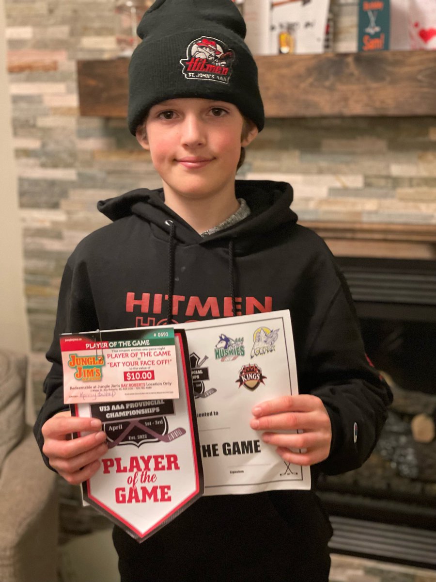 Friday night recap: #Hitmen lose to <a href="/TricomU13/">Tricom U13 AAA Thunder</a> 6-1 at Bay Arena in AAA Provincial action. 

POG Sam Williams was solid all night on the #Hitmen blue line. 

#Hitmen finish the day 1-1.