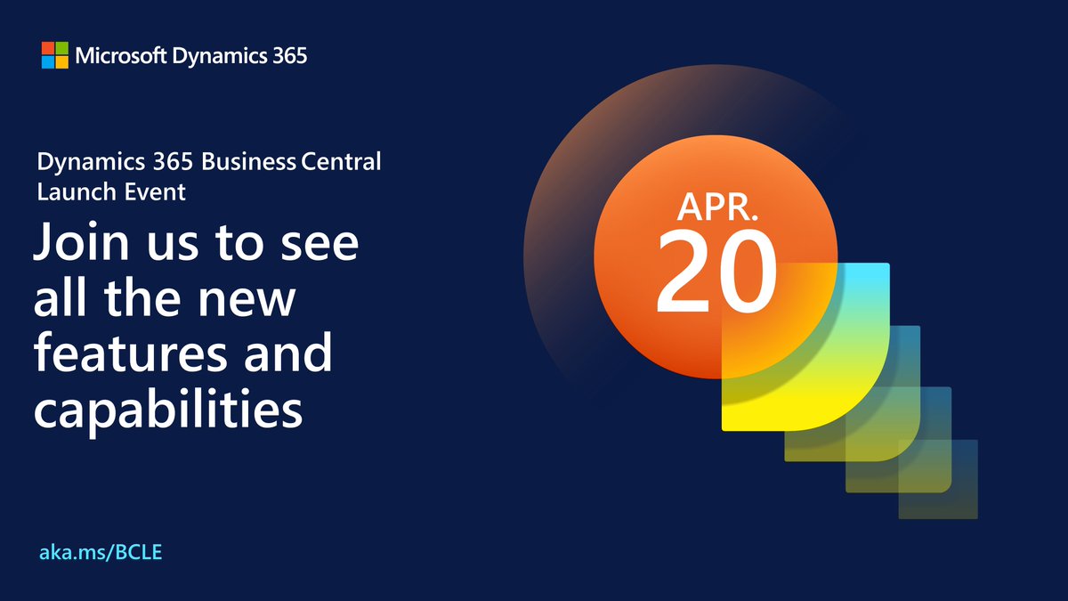 Microsoft Dynamics 365 Business Central tweet media