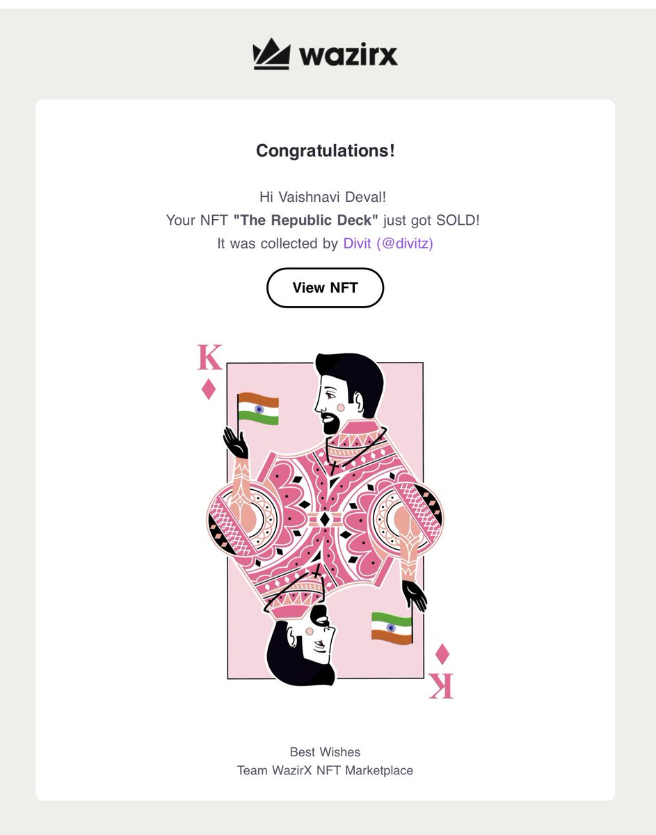 graphic_kali's tweet photo. Got a sell after so long!  Thank you @divitonchain 🙌☺️
I’m so happy today!!!!
#NFTsales #NFTCommmunity #nftcreator

Link- @wazirxnft https://t.co/rvlUcSQetB https://t.co/2wEv3fOF44