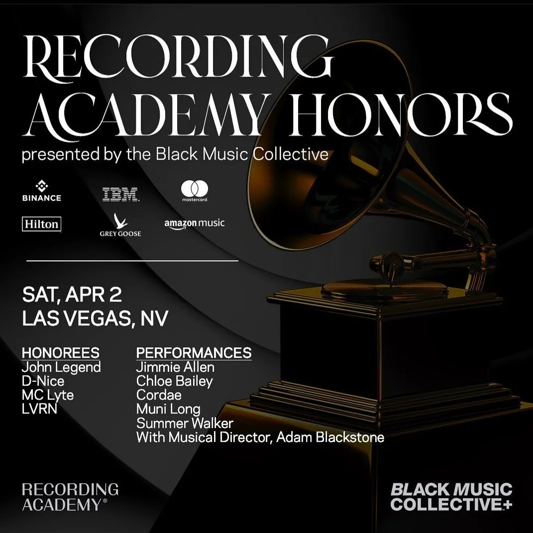 HisAndHerEnt's tweet photo. TONIGHT is the First show of  #GrammyWeekend for HHE!🙌🏾

It's the #inaugural night of @blackmusiccollective!

#HisAndHerENT #TV #BBE #BMCHonors #RAIIandWhitney #MarriageAndMusic  #oscars #Singers #SessionSinger #blackmusiccollective #BGVs #SupportingVocalist https://t.co/yjfSb9ruV1