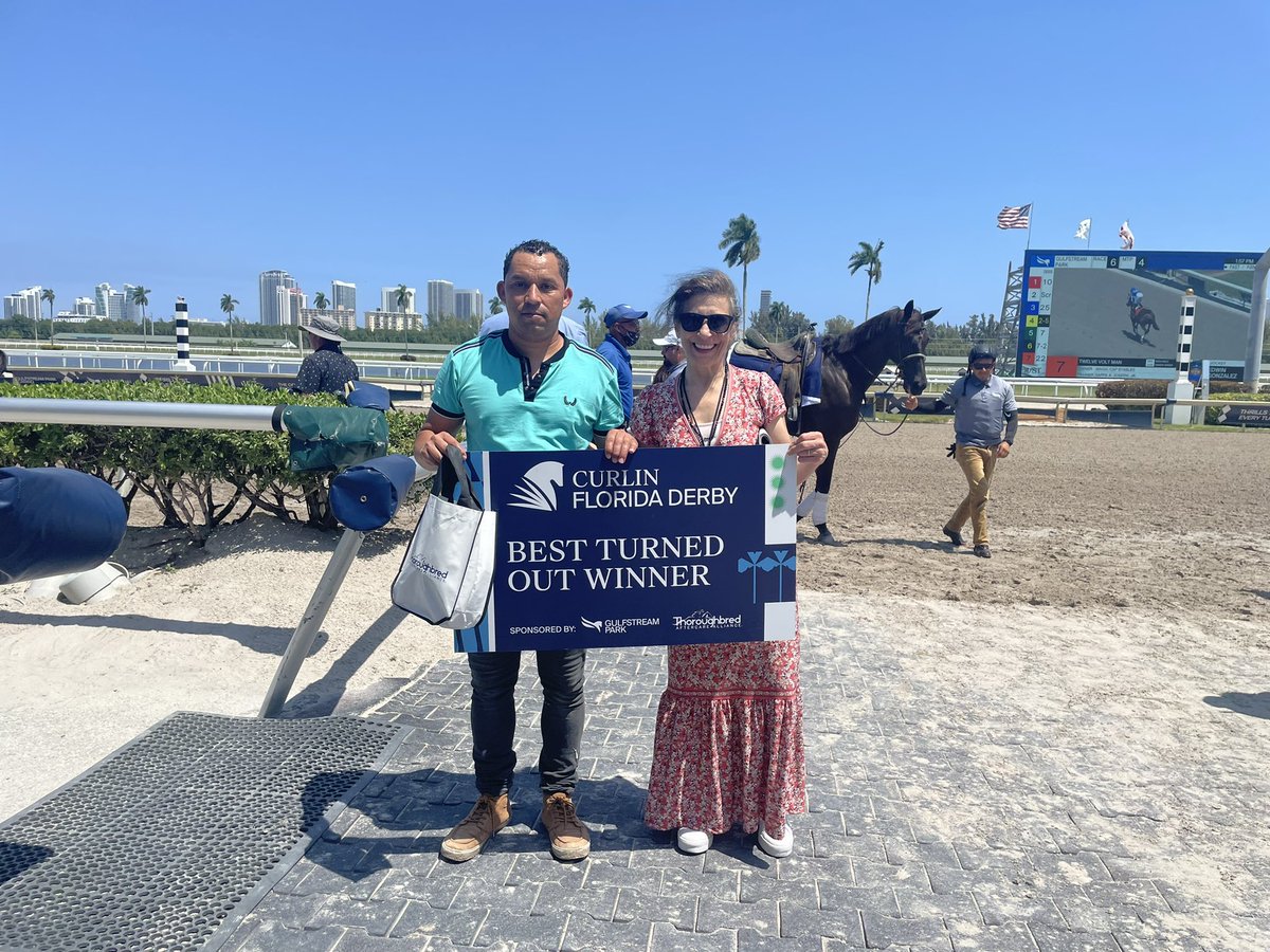 TBaftercare's tweet photo. Huge congrats to FEARLESS owned by TAA supporter Mike Repole and trained by TAA supporter @PletcherRacing-  winner of our #BTOH at &amp; the Ghostzapper stakes race at @GulfstreamPark https://t.co/0mUdI1b7jP