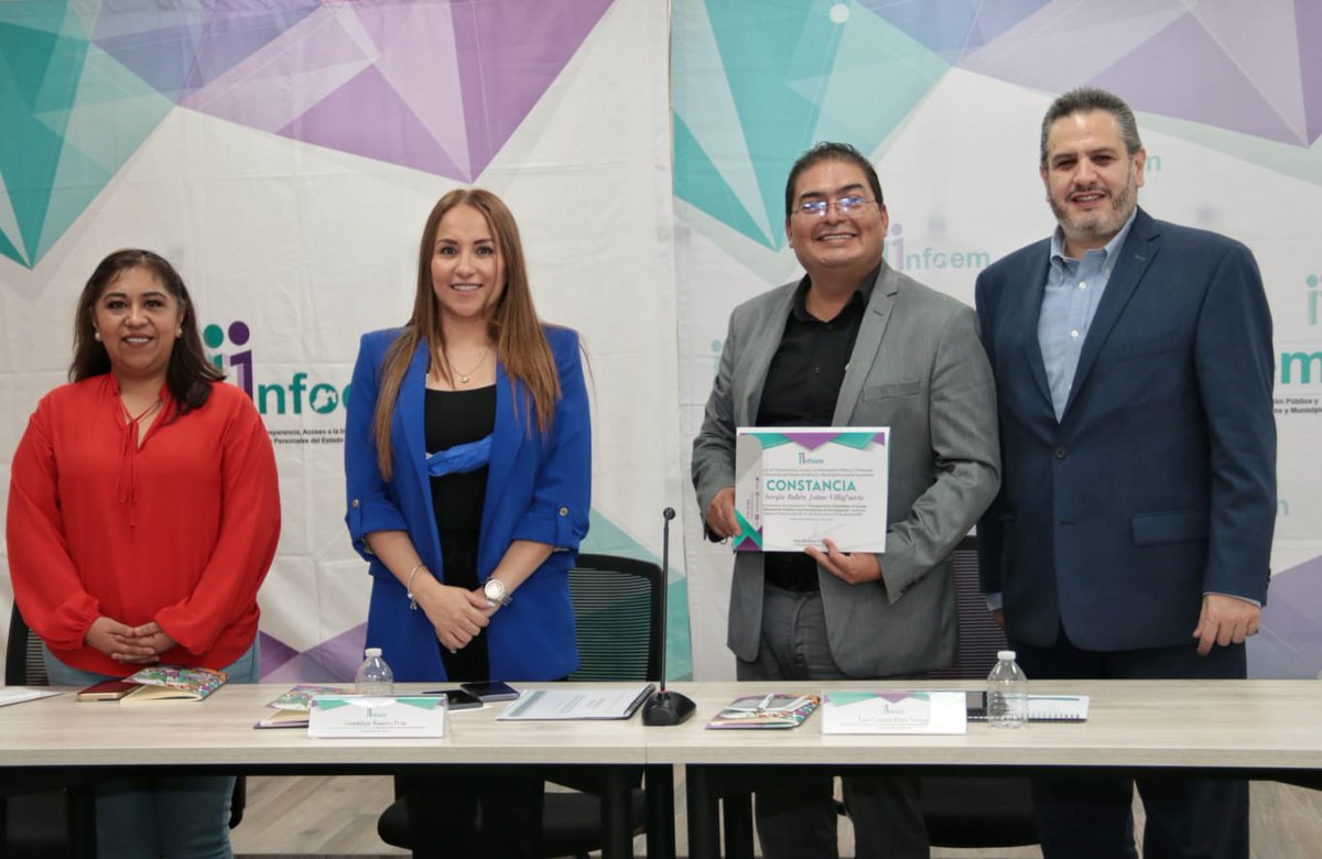 Se llevó a cabo la última sesión de las capacitaciones “Transparencia y Periodismo”, dirigidas a <a href="/milenio_edomex/">Milenio Estado de México</a>; en materia de acceso a la información pública y protección de #DatosPersonales, como herramientas para el trabajo periodístico.