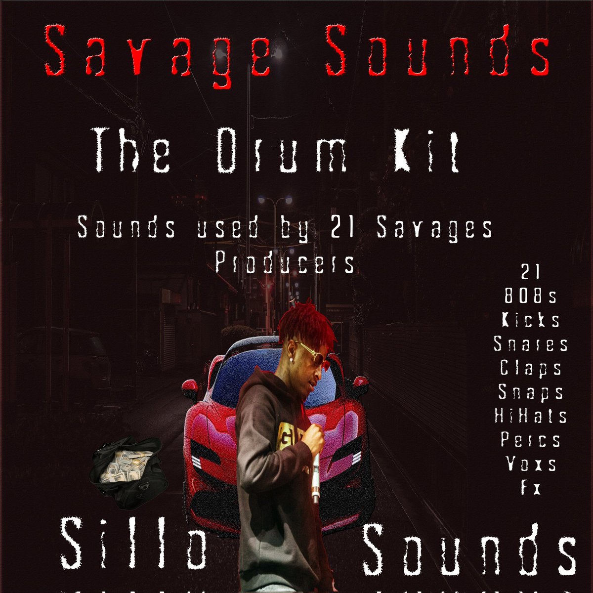 Uploaded one of my favorite go to drum kits now available to the public.  "Savage Sounds" Official sounds used by 21 savages producers. The only kit you will need to make hits like the pros. 200mb of oneshots to add to your prod arsenal!  Link in bio #Drumkits #SilloSounds #Beats