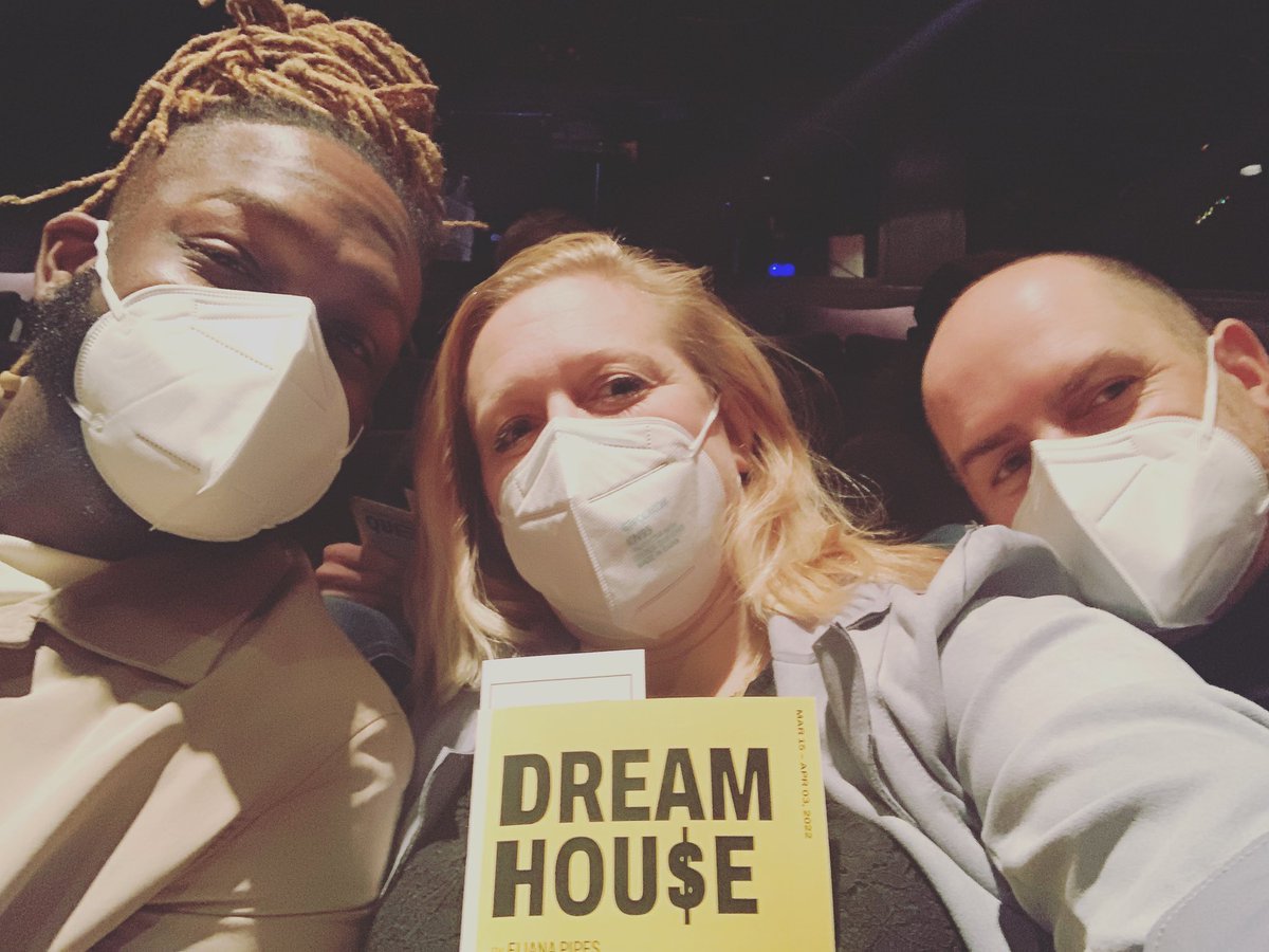 #Dreamhouse with my crew @Long_Wharf. #latinxtheater #worldpremiere #NewHaven
