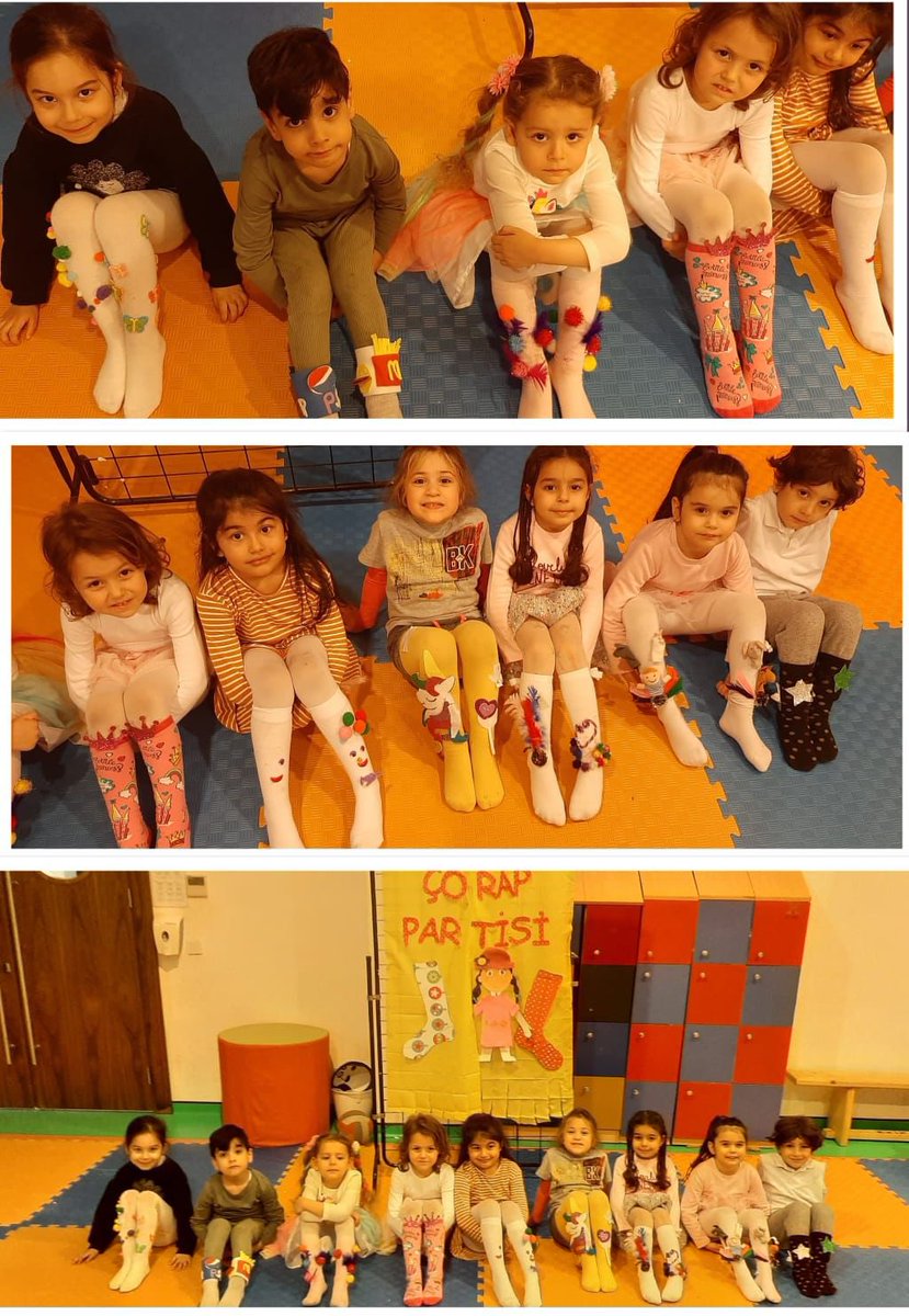 BahcesehirLara's tweet photo. Günlerden “Çılgın Çorap Partisi”
çoraplarımızı bambaşka tarzlarda renklendirip, süsleyelerek çorap partimize katıldık. Bol bol dans edip eğlendiğimiz bir gün daha.❤️💙 https://t.co/wDnH1Amc0R