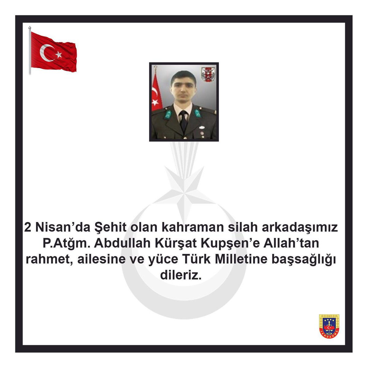 Başımız sağ olsun.🇹🇷
