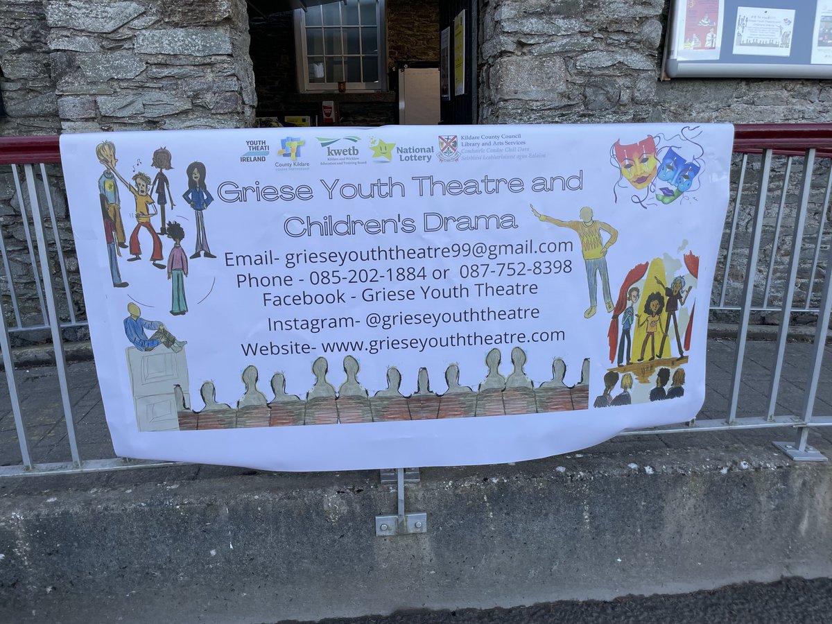 Fiona_Kildare's tweet photo. Looking forward to this performance tonight #Ballitore #youththeatre https://t.co/0z4ScsU86A