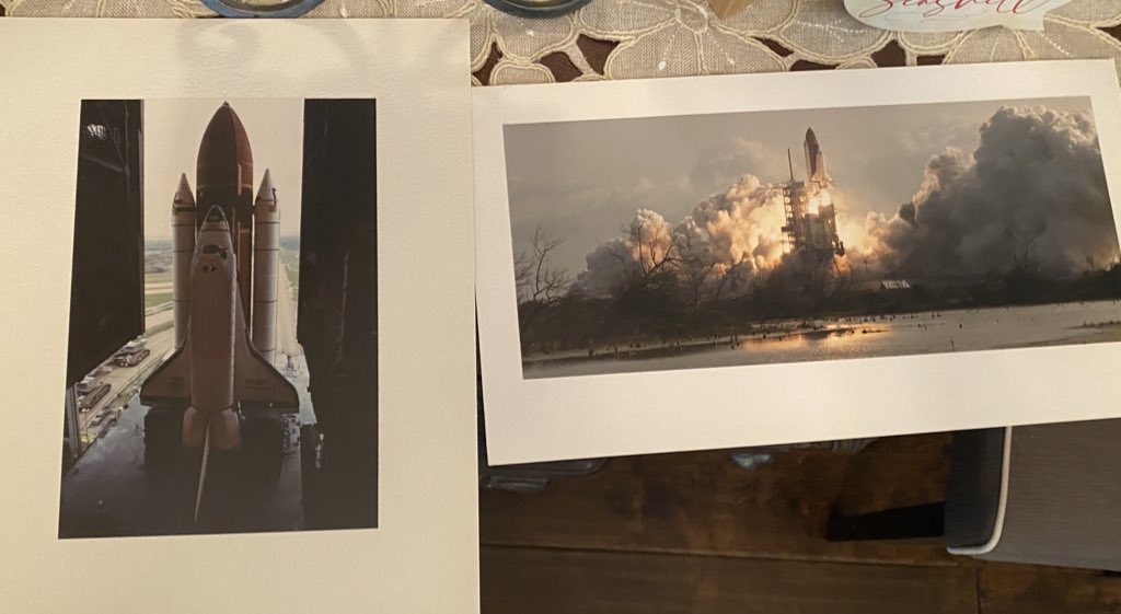 Yard sales combine my favorite things - meeting neighbors and finding absolute treasures. My neighbor’s grandfather was a <a href="/NASA/">NASA</a> photographer and took these beauties.