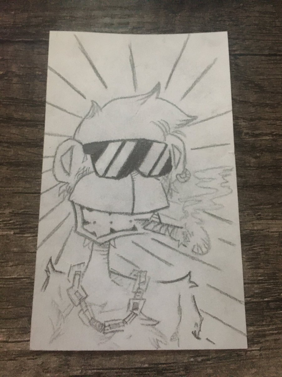 MinorLokiey's tweet photo. Nft don’t screenshit it please (drawing done by @GloriousLate, shading and sharpening done by me) also bought by me for a bag of chips https://t.co/Bjo8y02QZ8