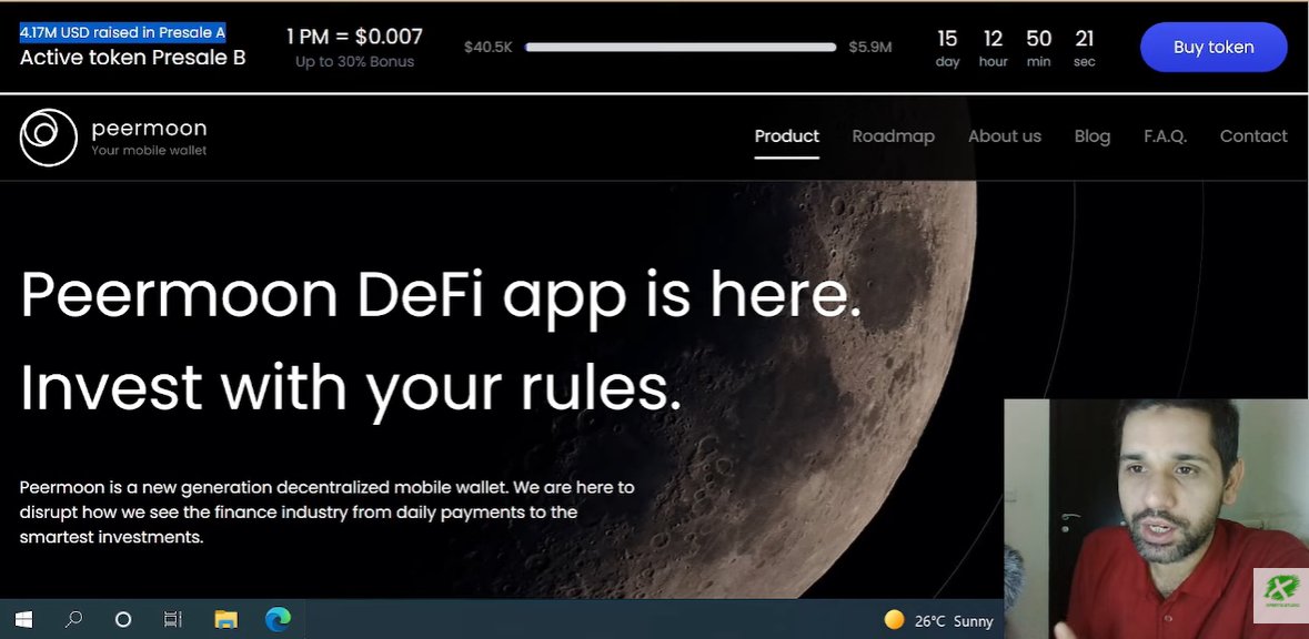 Peermoon Wallet tweet media