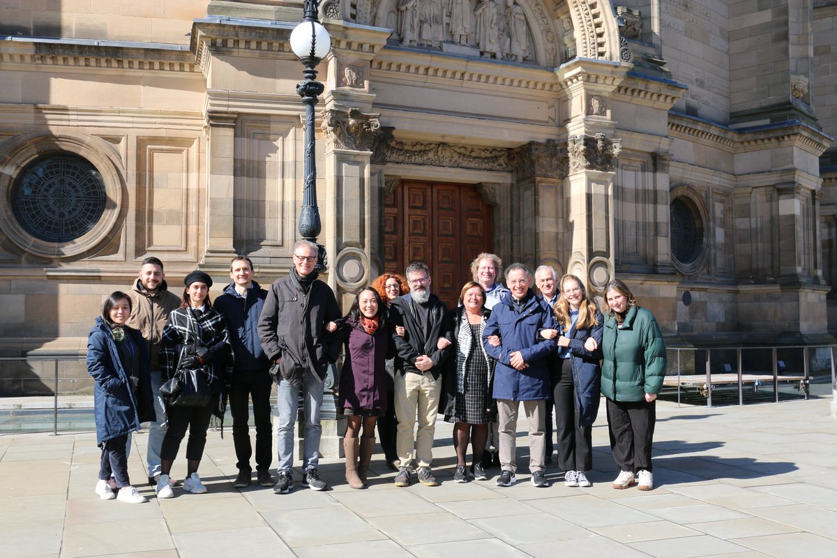 neoprismc's tweet photo. Our 5th workshop on social processes in the lovely Edinburgh has come to an end. Rain, snow, we had it all. But best of all we had lovely lectures and informal talks between PIs and ESRs at the dinner table (haggis included). Thank you @bauyeung and @Janell_Kwok for having us 🙏 https://t.co/27A7MQNj4d
