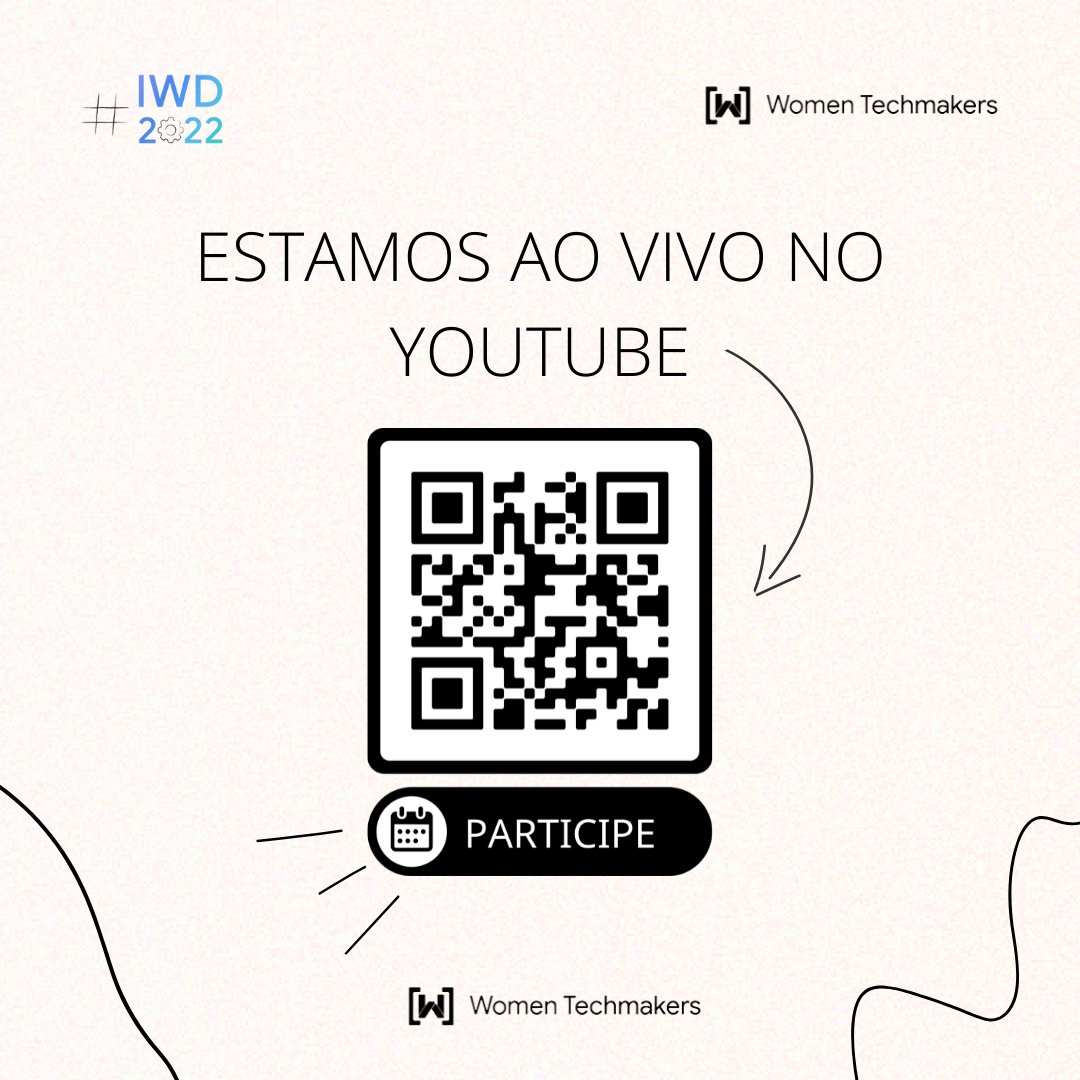 WTMRio's tweet photo. Estamos ao vivo lá no YouTube! Vem acompanhar nosso evento, basta escanear o QR code da imagem 💙 https://t.co/lv2Hi85ctp