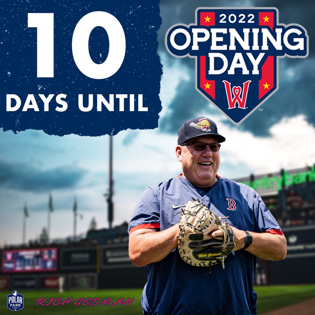 WooSox's tweet image. T-MINUS 10⌚

Buy tickets for Opening Day here➡️ow.ly/x8Qz50IkWqk