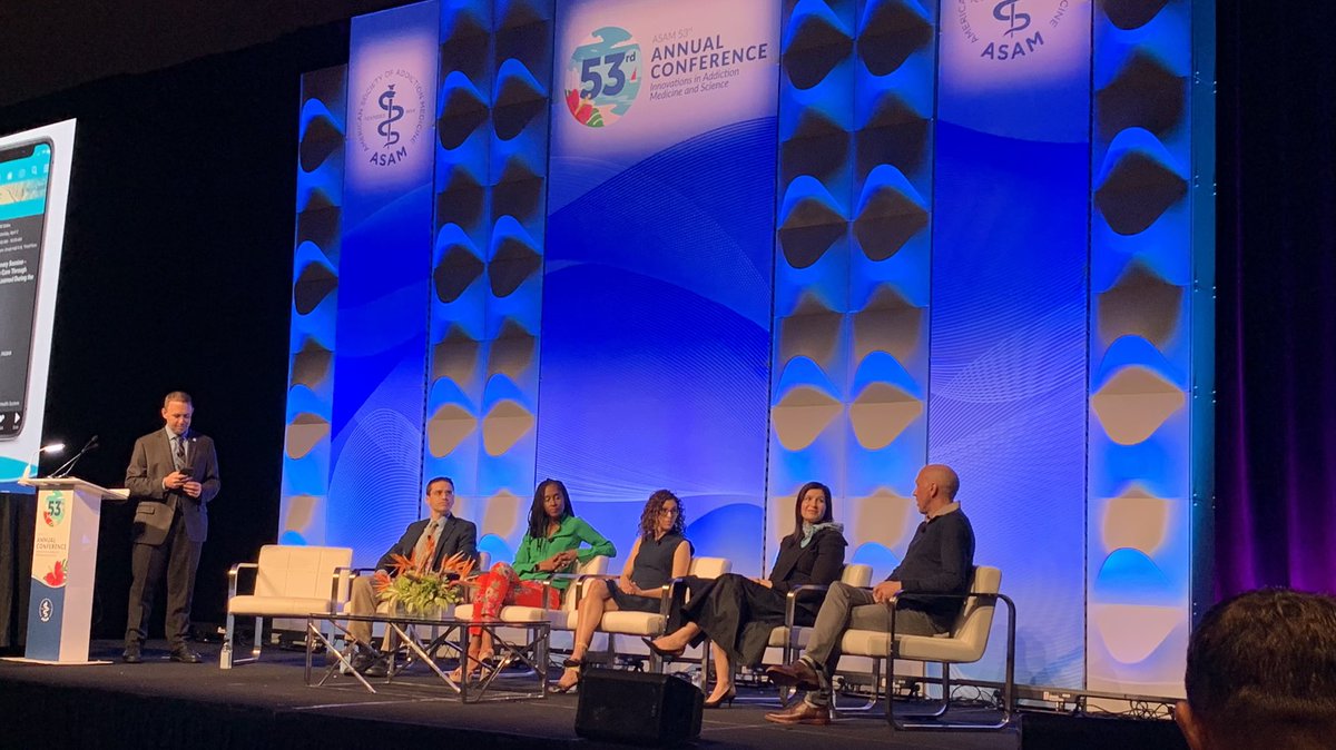 StephenDelisi's tweet photo. ASAM 2022-Expanding Access to Care through Telehealth. Loved the focus from all panelists on creating connection. Especially appreciated @NzingaMD speaking on Racism = Chronic Trauma and SBIRC=CONNECTION!❤️ #trauma #racism #connectionmatters #recoveryispossible #ASAMAnnual2022 https://t.co/Zm88nnsost