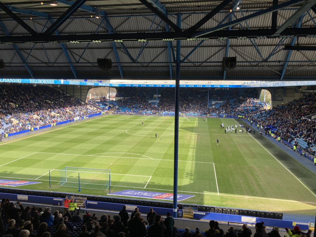 OrganicWomble's tweet photo. Made it to Hillsborough! Cmon #Wimbledon! Amazing new ground @AFCWimbledon #COYD https://t.co/gubgRSc9oW