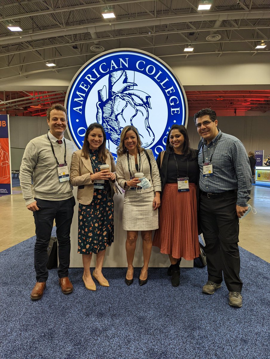 vkarantalis's tweet photo. #Chenmed cardio represent!
We're always updating our knowledge to provide our patients with top of the line care
#ACC22 
@roykiriakos @drmperezc @DrVal_Iz @DubePe https://t.co/9IUBJmUfsd