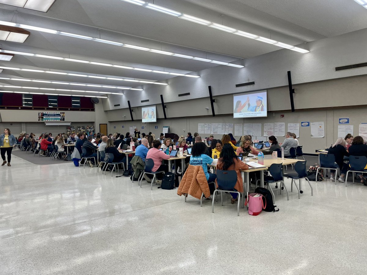 WPSAVID's tweet photo. #WPSAVID #awesomeness filled the spaces during Friday Learning Lab this week. It’s powerful for our district when coaches &amp; other instructional leaders gather together to connect &amp; grow. #AligningTheWork #WPSIgniteLearning #LetsGoFurtherTogether https://t.co/mjqB6RaD7A