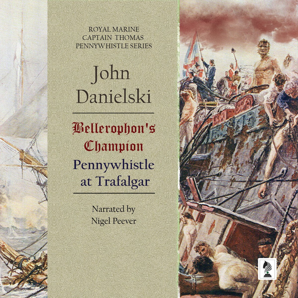Published by Lauren Frances  · 14h  ·
Victory!!! The audiobook of John M. Danielski's Bellerophon's Champion: Pennywhistle at Trafalgar now out on Amazon and Audible!!! Click to listen!!! #HistFict #NapoleonicWars #Trafalgar #BritishMarines
soundcloud.com/user-187818572…...